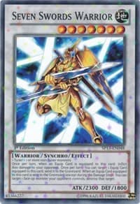 Seven Swords Warrior (Starfoil) - Star Pack 2013 - YuGiOh card