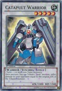 Catapult Warrior (Starfoil) - Star Pack 2013 - YuGiOh card