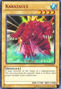 Kabazauls (Red) - Duelist League Promo - YuGiOh card