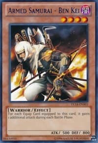 Armed Samurai - Ben Kei (Red) - Duelist League Promo - YuGiOh card