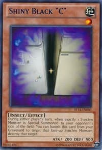 Shiny Black "C" (Red) - Duelist League Promo - YuGiOh card