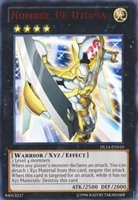 Number 39: Utopia (Red) - Duelist League Promo - YuGiOh card