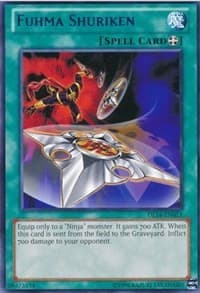 Fuhma Shuriken (Red) - Duelist League Promo - YuGiOh card
