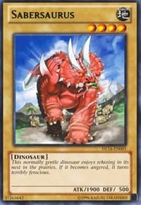 Sabersaurus (Green) - Duelist League Promo - YuGiOh card