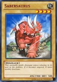 Sabersaurus (Red) - Duelist League Promo - YuGiOh card
