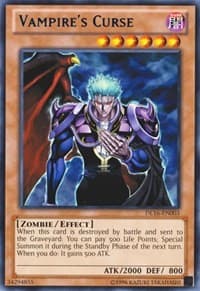 Vampire's Curse (Blue) - Duelist League Promo - YuGiOh card