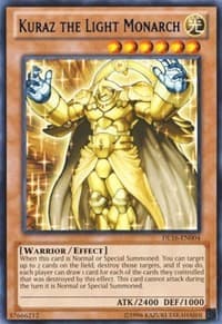 Kuraz the Light Monarch (Blue) - Duelist League Promo - YuGiOh card