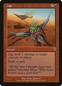 Zap - Invasion - Magic: The Gathering card