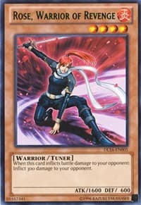 Rose, Warrior of Revenge (Green) - Duelist League Promo - YuGiOh card