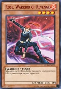 Rose, Warrior of Revenge (Red) - Duelist League Promo - YuGiOh card