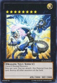 Thunder End Dragon (Green) - Duelist League Promo - YuGiOh card