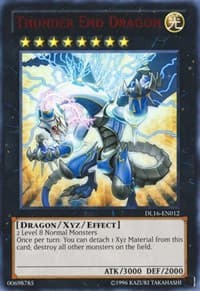Thunder End Dragon (Red) - Duelist League Promo - YuGiOh card