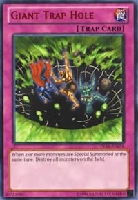 Giant Trap Hole (Red) - Duelist League Promo - YuGiOh card