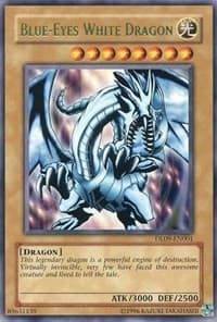 Blue-Eyes White Dragon (Green) - Duelist League Promo - YuGiOh card