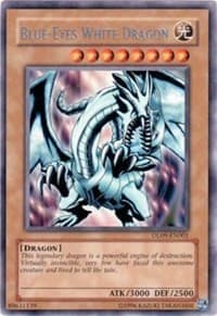 Blue-Eyes White Dragon (Silver) - Duelist League Promo - YuGiOh card