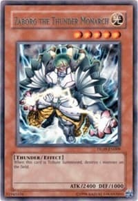 Zaborg the Thunder Monarch (Green) - Duelist League Promo - YuGiOh card