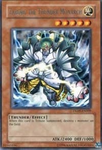Zaborg the Thunder Monarch (Silver) - Duelist League Promo - YuGiOh card