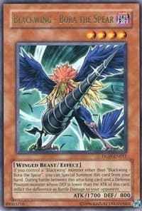 Blackwing - Bora the Spear (Green) - Duelist League Promo - YuGiOh card