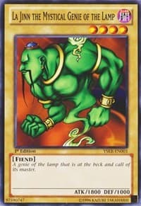 La Jinn the Mystical Genie of the Lamp - Starter Deck: Kaiba Reloaded - YuGiOh card