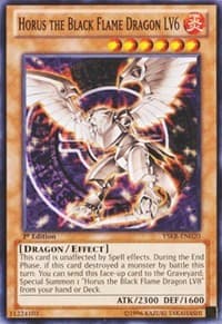 Horus the Black Flame Dragon LV6 - Starter Deck: Kaiba Reloaded - YuGiOh card
