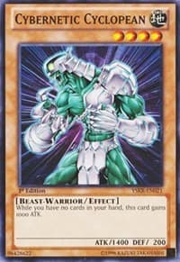 Cybernetic Cyclopean - Starter Deck: Kaiba Reloaded - YuGiOh card
