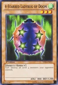 4-Starred Ladybug of Doom - Starter Deck: Yugi Reloaded - YuGiOh card