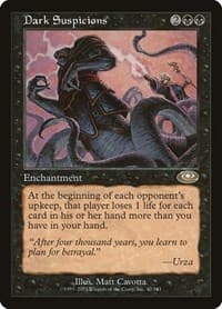 Dark Suspicions - Planeshift - Magic: The Gathering card
