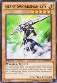 Silent Swordsman LV5 - Starter Deck: Yugi Reloaded - YuGiOh card