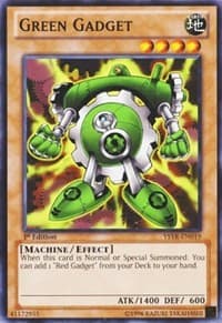 Green Gadget - Starter Deck: Yugi Reloaded - YuGiOh card
