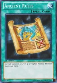 Ancient Rules - Starter Deck: Yugi Reloaded - YuGiOh card