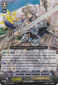 Leading Jewel Knight, Salome - BT10: Triumphant Return of the King of Knights - Cardfight Vanguard card