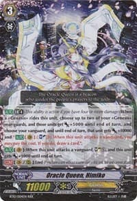 Oracle Queen, Himiko - BT10: Triumphant Return of the King of Knights - Cardfight Vanguard card