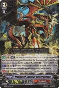 Eradicator, Gauntlet Buster Dragon - BT10: Triumphant Return of the King of Knights - Cardfight Vanguard card