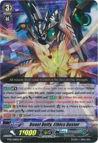 Beast Deity, Ethics Buster - BT10: Triumphant Return of the King of Knights - Cardfight Vanguard card
