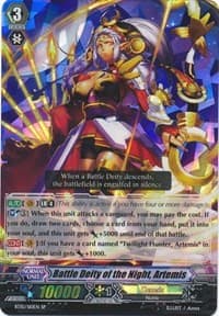 Battle Deity of the Night, Artemis - BT10: Triumphant Return of the King of Knights - Cardfight Vanguard card