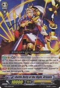 Battle Deity of the Night, Artemis - BT10: Triumphant Return of the King of Knights - Cardfight Vanguard card
