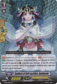 Goddess of Self-sacrifice, Kushinada - BT10: Triumphant Return of the King of Knights - Cardfight Vanguard card