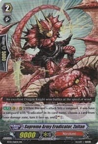 Supreme Army Eradicator, Zuitan - BT10: Triumphant Return of the King of Knights - Cardfight Vanguard card