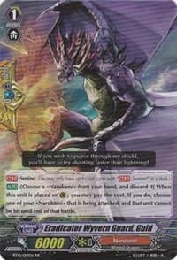 Eradicator Wyvern Guard, Guld - BT10: Triumphant Return of the King of Knights - Cardfight Vanguard card