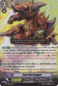 Bad End Dragger - BT10: Triumphant Return of the King of Knights - Cardfight Vanguard card