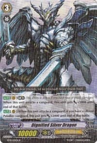 Dignified Silver Dragon - BT10: Triumphant Return of the King of Knights - Cardfight Vanguard card