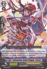 Fellowship Jewel Knight, Tracie - BT10: Triumphant Return of the King of Knights - Cardfight Vanguard card