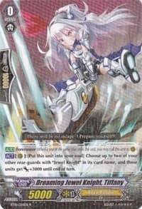Dreaming Jewel Knight, Tiffany - BT10: Triumphant Return of the King of Knights - Cardfight Vanguard card
