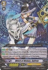 Witch of Wolves, Saffron - BT10: Triumphant Return of the King of Knights - Cardfight Vanguard card