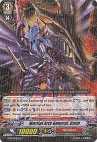 Martial Arts General, Daimu - BT10: Triumphant Return of the King of Knights - Cardfight Vanguard card
