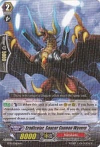 Eradicator, Saucer Cannon Wyvern - BT10: Triumphant Return of the King of Knights - Cardfight Vanguard card