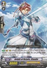 Knight of Details, Claudin - BT10: Triumphant Return of the King of Knights - Cardfight Vanguard card