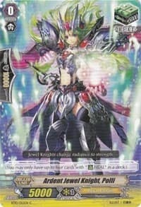 Ardent Jewel Knight, Polli - BT10: Triumphant Return of the King of Knights - Cardfight Vanguard card