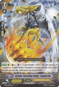 Boulder Smashing Knight, Segwarides - BT10: Triumphant Return of the King of Knights - Cardfight Vanguard card