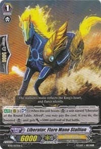 Liberator, Flare Mane Stallion - BT10: Triumphant Return of the King of Knights - Cardfight Vanguard card